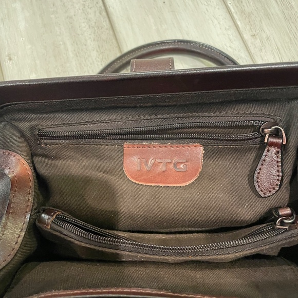 IVTG. Genuine Leather Handbags Vintage Handmade Real Leather. - Picture 3 of 3